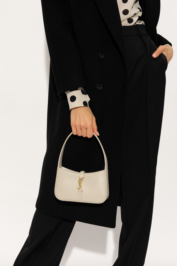 SAINT LAURENT LE 5 À 7 ミニ NOIR Le 5 à 7 Mini leather shoulder bag in black - Saint Laurent